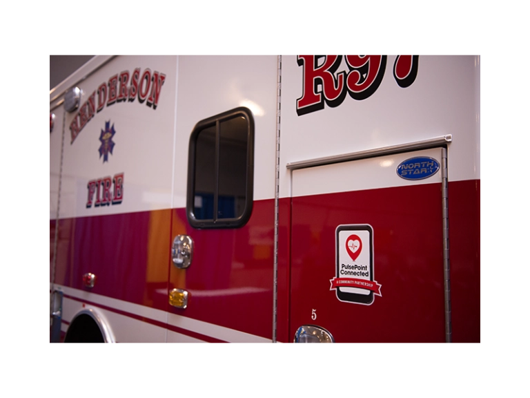 PulsePoint Henderson Apparatus Decal.